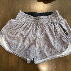 lululemon running shorts. Size 6